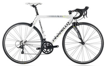 PINARELLO 2015 ROADBIKE PRIMA SHIMANO SORA 9s 504 WHITE YELLOW COLOR（ピナレロ 2015年モデル ロードバイク プリマ シマノ ソラ 9スピード 完成車 ホワイトイエロー カラー）