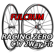 FULCRUM RACING ZERO RACINGZERO C17 2WF 2WAY-FIT TUBELESS ROADBIKE WHEEL フルクラム レーシング ゼロ レーシングゼロ レーゼロ チューブレス クリンチャー ロードバイク ホイール 17c