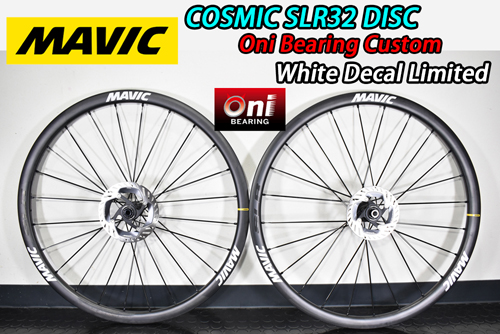 MAVIC COSMIC SLR 32 cosmicslr32 DISC WHITE ONI BEARING WHEEL マビック マヴィック コスミック ホワイト オニベアリング ホイール 8