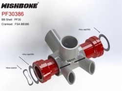 WISHBONE BOTTOMBRACKET 30386 ウィッシュボーン ボトムブラケット 30386 5