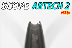 SCOPE CYCLING  ARTECH2 ARTECH 2 DISC ROADBIKE WHEEL RIM WIDTH スコープ サイクリング アーテック 22mm ディスク ロードバイク ホイール リム幅 14