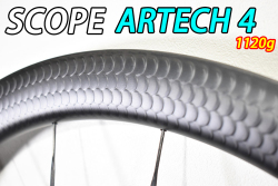 SCOPE CYCLING  ARTECH4 ARTECH 4 DISC ROADBIKE WHEEL CARBON RIM スコープ サイクリング アーテック 45mm ディスク ロードバイク ホイール カーボン リム 6