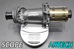 SCOPE CYCLING ARTECH Scalmalloy 3D PRINT HUB WHEEL スコープ サイクリング アーテック スカルマアロイ プリント ハブ ホイール 5