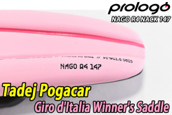 TADEJ POGACAR tadejpogacar GIRO PINK girod'Italia Winner's SADDLE PROLOGO NAGO R4 タディーポガチャル ポガチャル ジロデイタリア 優勝記念 ピンク サドル プロロゴ ナゴ アールフォー 6