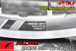 FULCRUM RACING ZERO RACINGZERO C17 2WAY-FIT 2WF CULT BEARING フルクラム レーシングゼロ チューブレス カルトベアリング 4