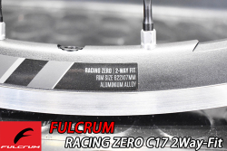 FULCRUM RACING ZERO RACINGZERO C17 2WAY-FIT 2WF WHEEL フルクラム レーシングゼロ チューブレス クリンチャー ホイール 5