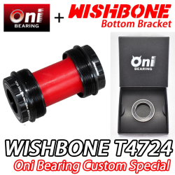 WISHBONE T4724 ONI BEARING SPECIAL BOTTOM BRACKET BB ウィッシュボーン ボトムブラケット 鬼 オニ ベアリング